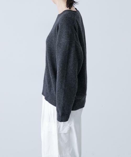 かぐれ / かぐれ ニット・セーター | ヤクウールVネックニット | 詳細16