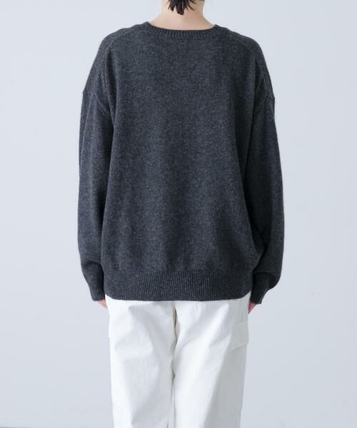かぐれ / かぐれ ニット・セーター | ヤクウールVネックニット | 詳細17