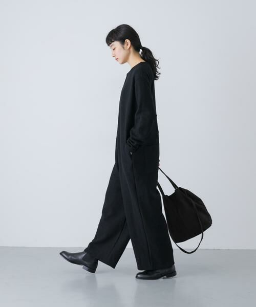 かぐれ / かぐれ サロペット・オールインワン | ウールブークレーオールインワン | 詳細3