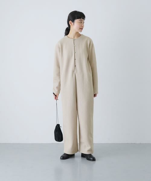 かぐれ / かぐれ サロペット・オールインワン | ウールブークレーオールインワン | 詳細15