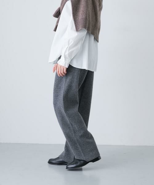 かぐれ / かぐれ その他パンツ | ダブルフェイスイージーパンツ | 詳細1