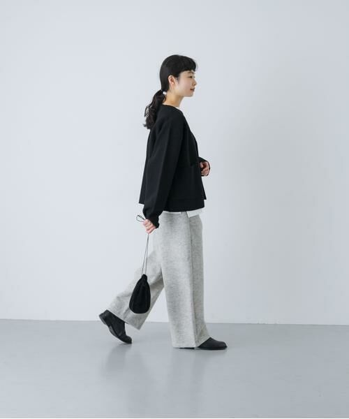 かぐれ / かぐれ その他パンツ | ウールループイージーパンツ | 詳細4