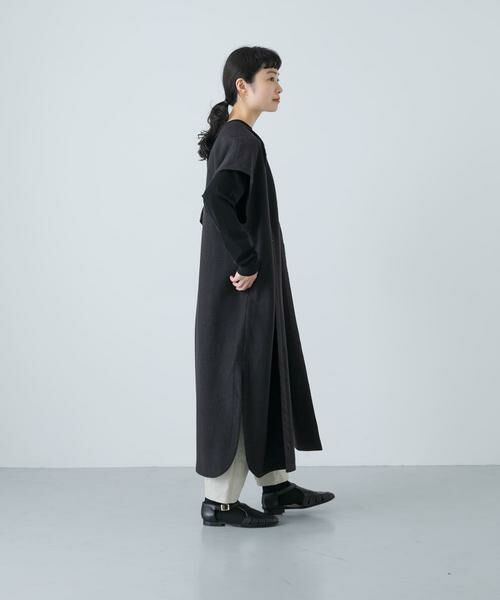 かぐれ / かぐれ ドレス | 『一部WEB限定カラー』ウールミルドジレワンピース | 詳細1