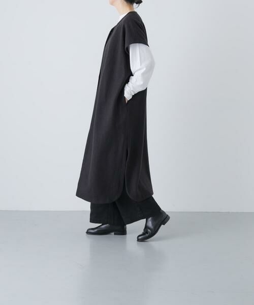 かぐれ / かぐれ ドレス | 『一部WEB限定カラー』ウールミルドジレワンピース | 詳細4