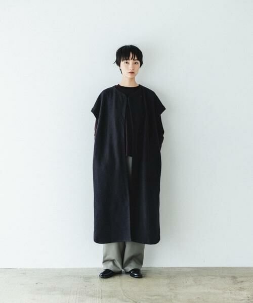 かぐれ / かぐれ ドレス | 『一部WEB限定カラー』ウールミルドジレワンピース | 詳細5