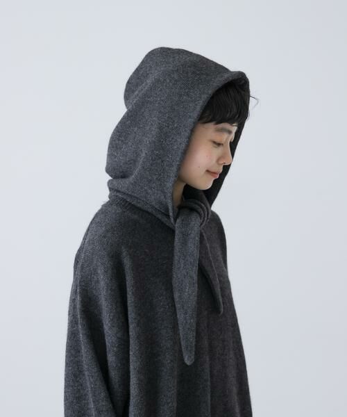 かぐれ / かぐれ マフラー・ショール・スヌード・ストール | ヤクウールフードマフラー | 詳細9