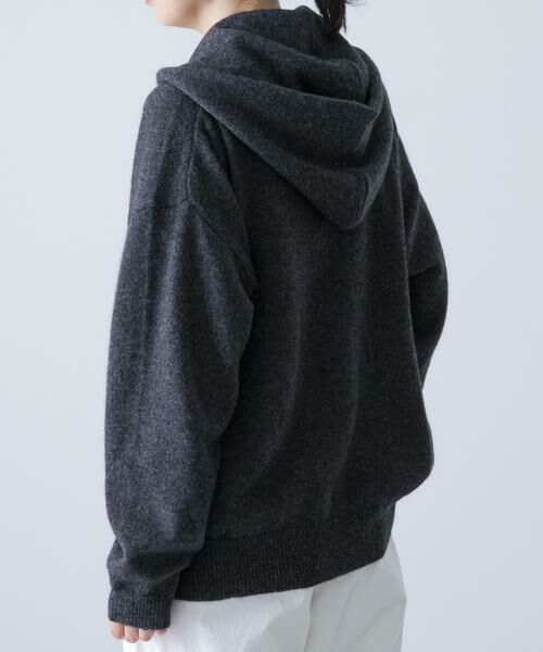 かぐれ / かぐれ マフラー・ショール・スヌード・ストール | ヤクウールフードマフラー | 詳細12