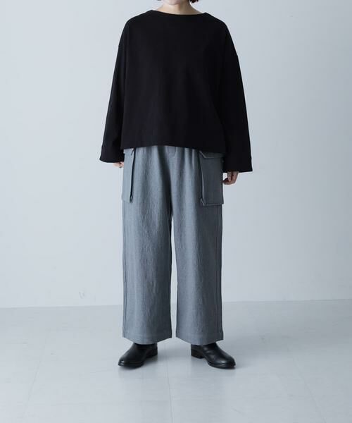 かぐれ / かぐれ Tシャツ | コットンボートネックカットソー | 詳細24