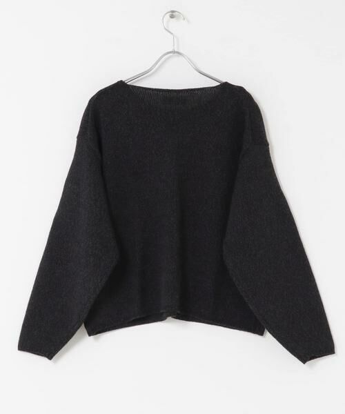 かぐれ / かぐれ ニット・セーター | テープヤーンボートネックニット | 詳細11