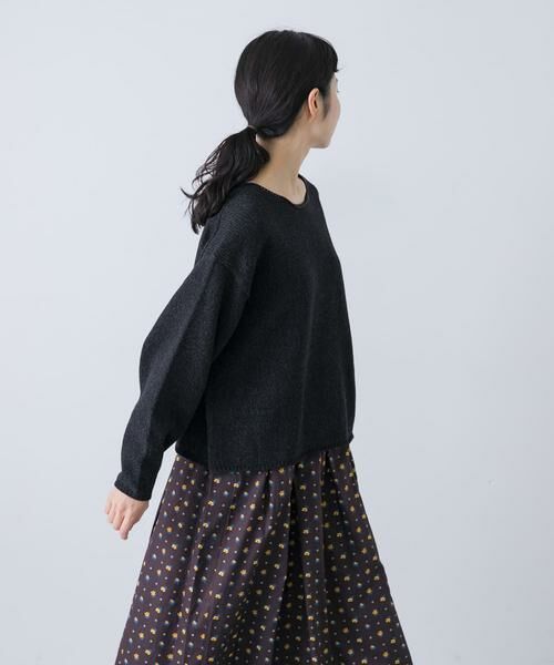 かぐれ / かぐれ ニット・セーター | テープヤーンボートネックニット | 詳細4
