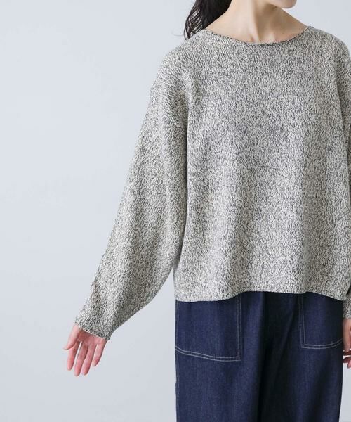 かぐれ / かぐれ ニット・セーター | テープヤーンボートネックニット | 詳細24
