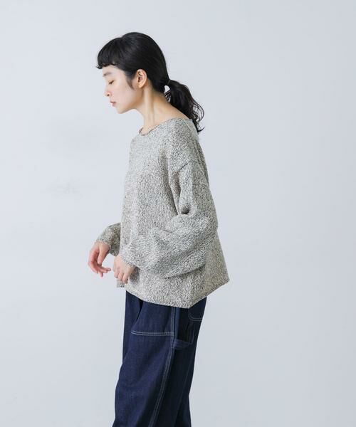 かぐれ / かぐれ ニット・セーター | テープヤーンボートネックニット | 詳細16