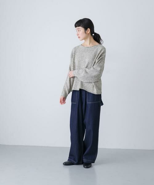 かぐれ / かぐれ ニット・セーター | テープヤーンボートネックニット | 詳細18