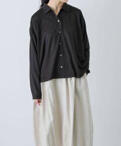 かぐれ / かぐれ シャツ・ブラウス | ウォッシャブルウールカットシャツ