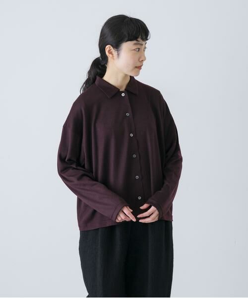 かぐれ / かぐれ シャツ・ブラウス | ウォッシャブルウールカットシャツ | 詳細1