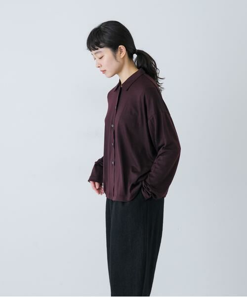 かぐれ / かぐれ シャツ・ブラウス | ウォッシャブルウールカットシャツ | 詳細2