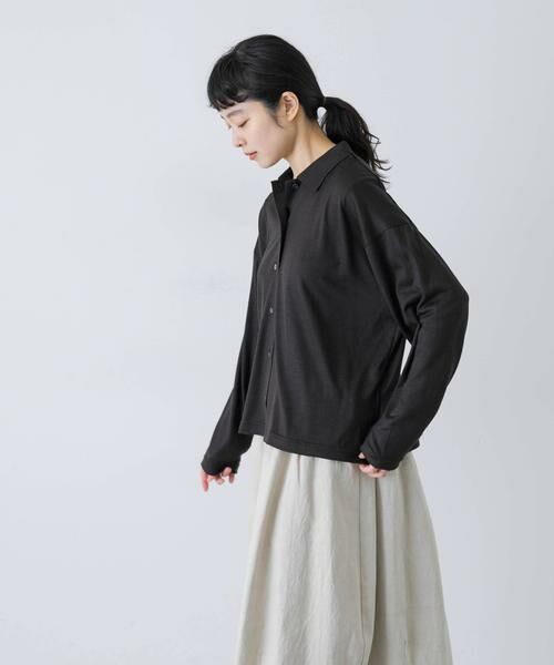 かぐれ / かぐれ シャツ・ブラウス | ウォッシャブルウールカットシャツ | 詳細14