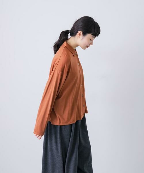 かぐれ / かぐれ シャツ・ブラウス | ウォッシャブルウールカットシャツ | 詳細23