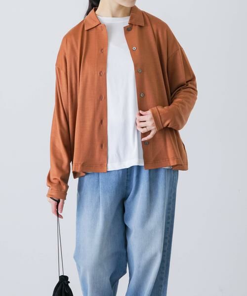 かぐれ / かぐれ シャツ・ブラウス | ウォッシャブルウールカットシャツ | 詳細25