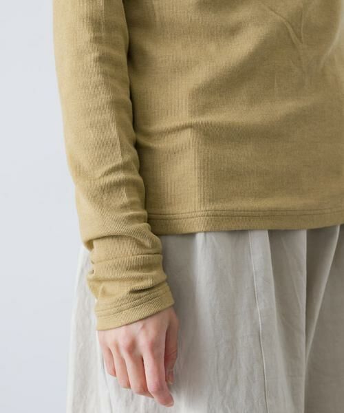 かぐれ / かぐれ Tシャツ | ボトルネックソフトリブカットソー | 詳細12