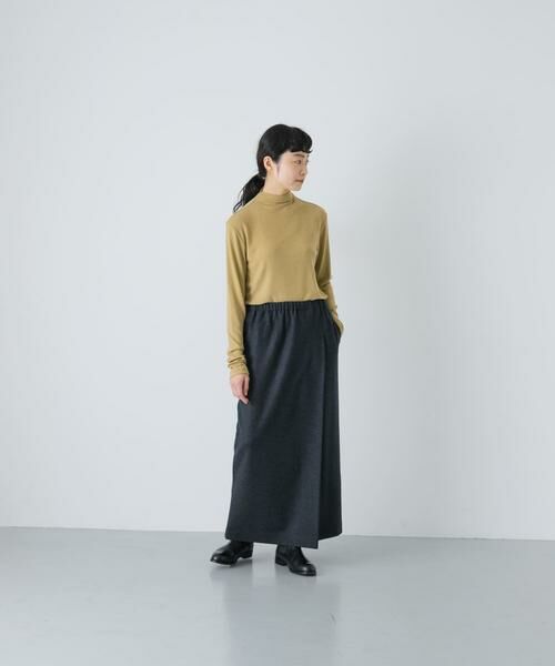 かぐれ / かぐれ Tシャツ | ボトルネックソフトリブカットソー | 詳細2