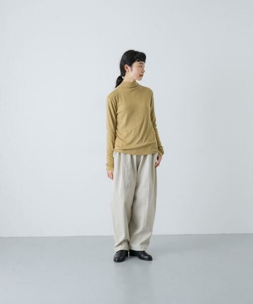 かぐれ / かぐれ Tシャツ | ボトルネックソフトリブカットソー | 詳細6