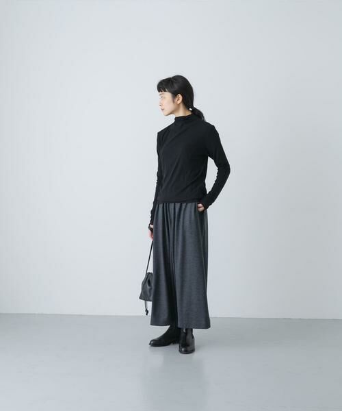 かぐれ / かぐれ Tシャツ | ボトルネックソフトリブカットソー | 詳細20