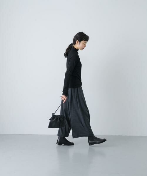 かぐれ / かぐれ Tシャツ | ボトルネックソフトリブカットソー | 詳細21