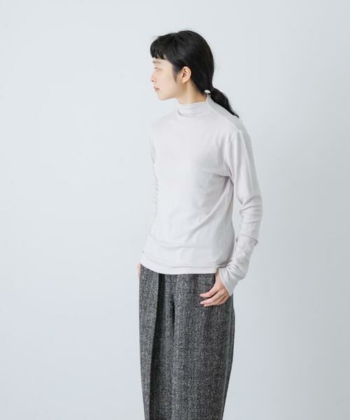 かぐれ / かぐれ Tシャツ | ボトルネックソフトリブカットソー | 詳細25