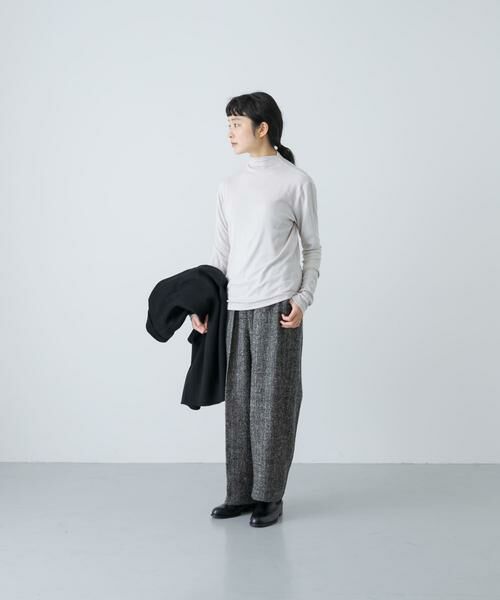 かぐれ / かぐれ Tシャツ | ボトルネックソフトリブカットソー | 詳細26