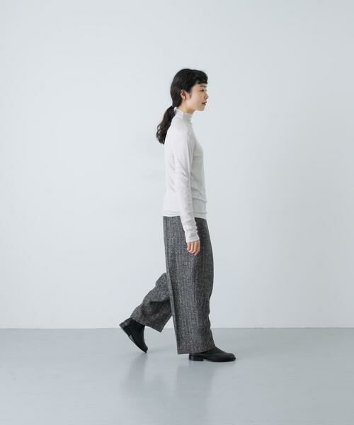 かぐれ / かぐれ Tシャツ | ボトルネックソフトリブカットソー | 詳細27