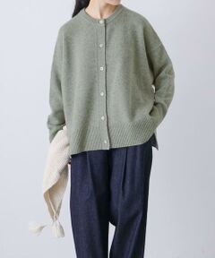 ハミルトンクルーネックカーディガン