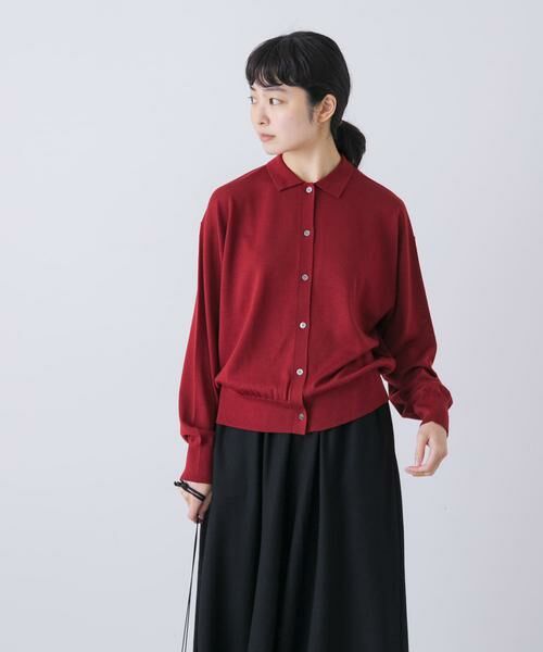 かぐれ / かぐれ カーディガン・ボレロ | ウールポロニットカーディガン | 詳細3