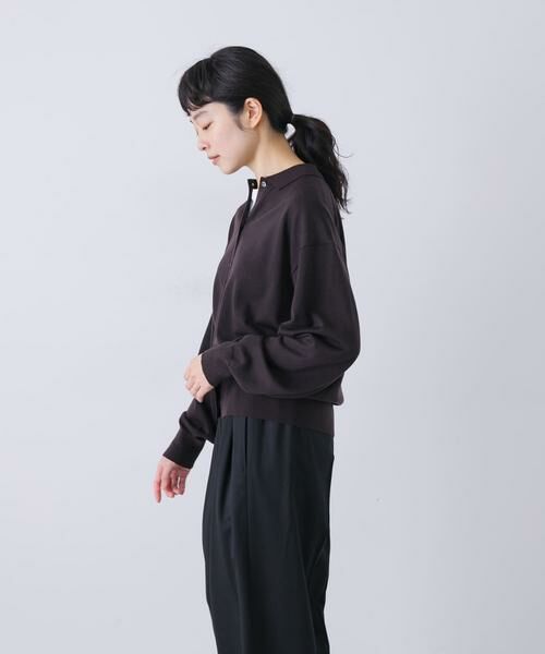 かぐれ / かぐれ カーディガン・ボレロ | ウールポロニットカーディガン | 詳細12