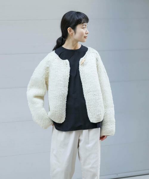 かぐれ / かぐれ カーディガン・ボレロ | ペルートグルボタンカーディガン | 詳細1