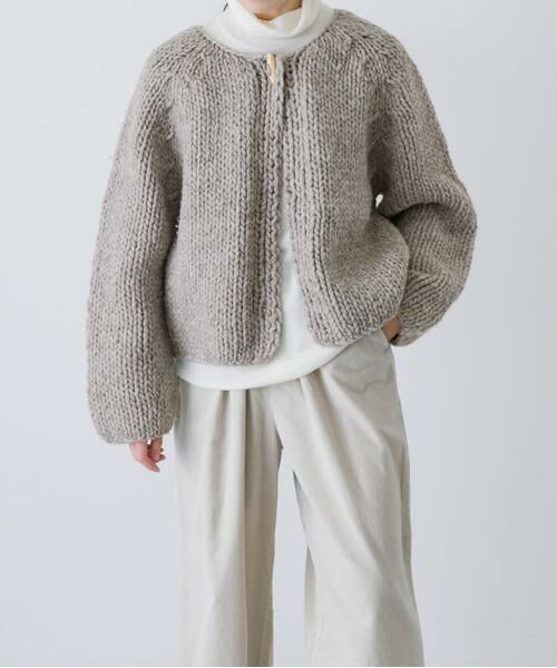 かぐれ / かぐれ カーディガン・ボレロ | ペルートグルボタンカーディガン | 詳細14