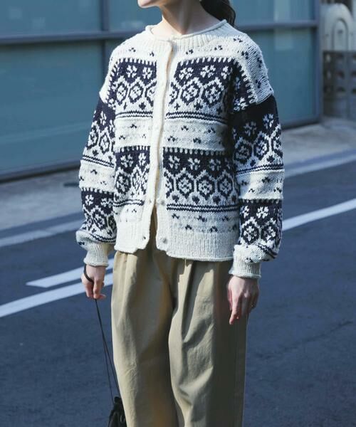 かぐれ / かぐれ カーディガン・ボレロ | ペルーノルディックカーディガン | 詳細1