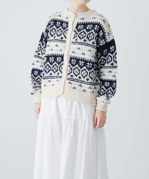 かぐれ / かぐれ カーディガン・ボレロ | ペルーノルディックカーディガン | 詳細4