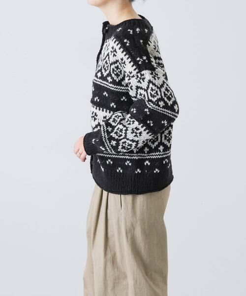 かぐれ / かぐれ カーディガン・ボレロ | ペルーノルディックカーディガン | 詳細10