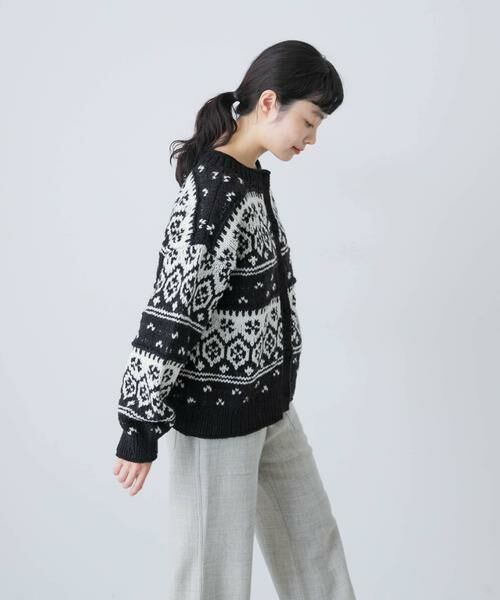 かぐれ / かぐれ カーディガン・ボレロ | ペルーノルディックカーディガン | 詳細13