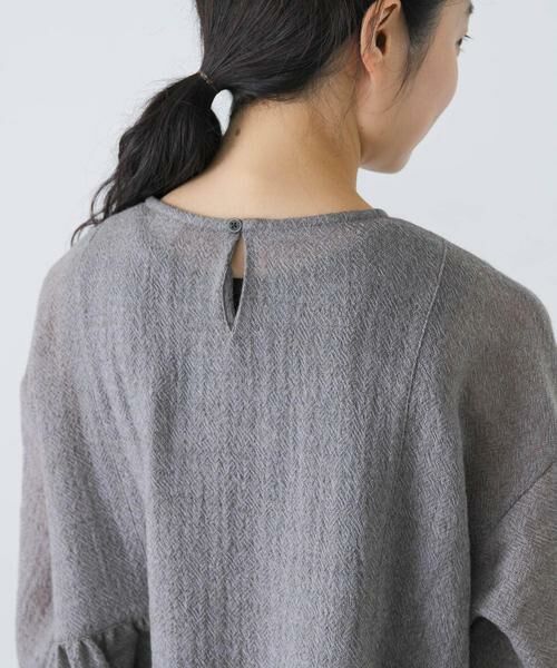 かぐれ / かぐれ シャツ・ブラウス | ウールガーゼギャザープルオーバー | 詳細25