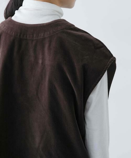 かぐれ / かぐれ ベスト | コットンベルベット2WAYベスト | 詳細12