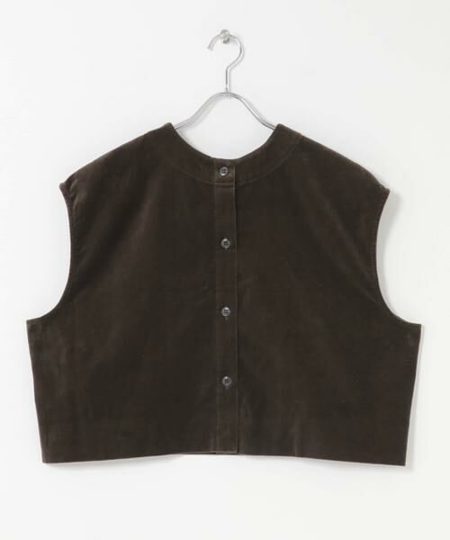 かぐれ / かぐれ ベスト | コットンベルベット2WAYベスト | 詳細13