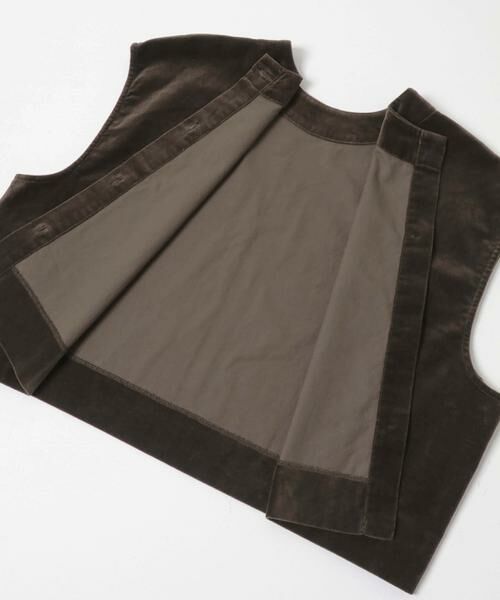 かぐれ / かぐれ ベスト | コットンベルベット2WAYベスト | 詳細14