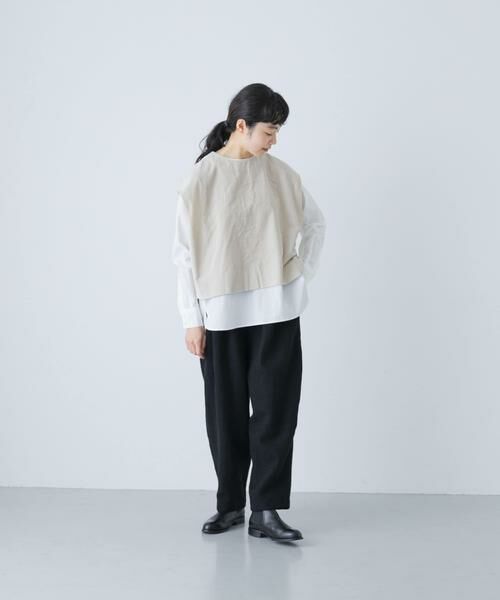 かぐれ / かぐれ ベスト | コットンベルベット2WAYベスト | 詳細22