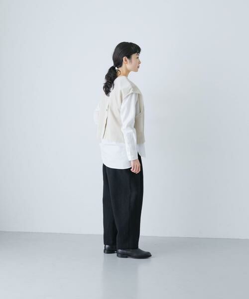 かぐれ / かぐれ ベスト | コットンベルベット2WAYベスト | 詳細24