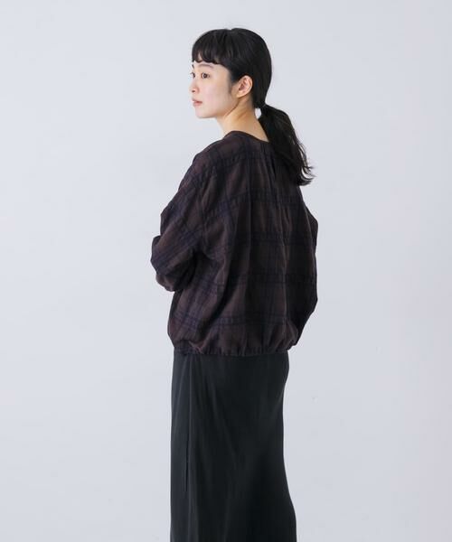 かぐれ / かぐれ カーディガン・ボレロ | シャドーチェックドロストカーディガン | 詳細3