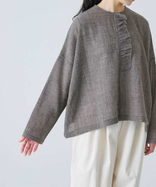 かぐれ / かぐれ シャツ・ブラウス | ウールワイドフリルプルオーバー | 詳細24