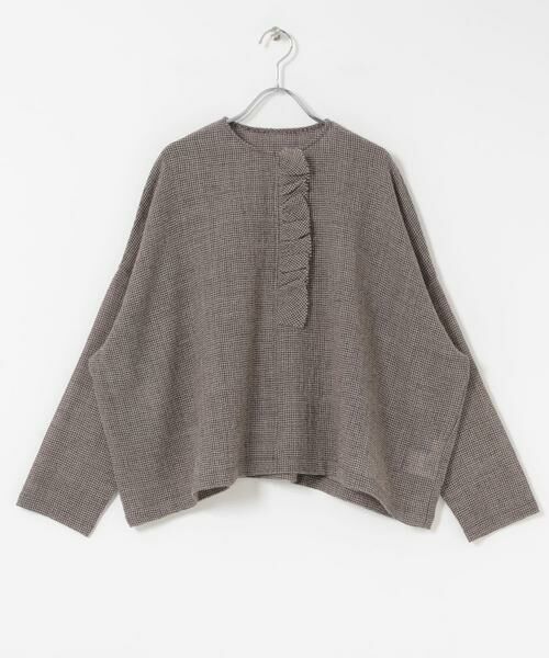 かぐれ / かぐれ シャツ・ブラウス | ウールワイドフリルプルオーバー | 詳細27