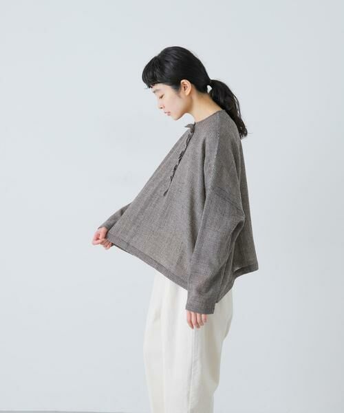 かぐれ / かぐれ シャツ・ブラウス | ウールワイドフリルプルオーバー | 詳細17